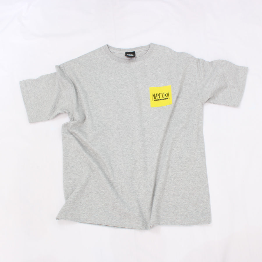 サービスロゴTシャツ ミックスグレー