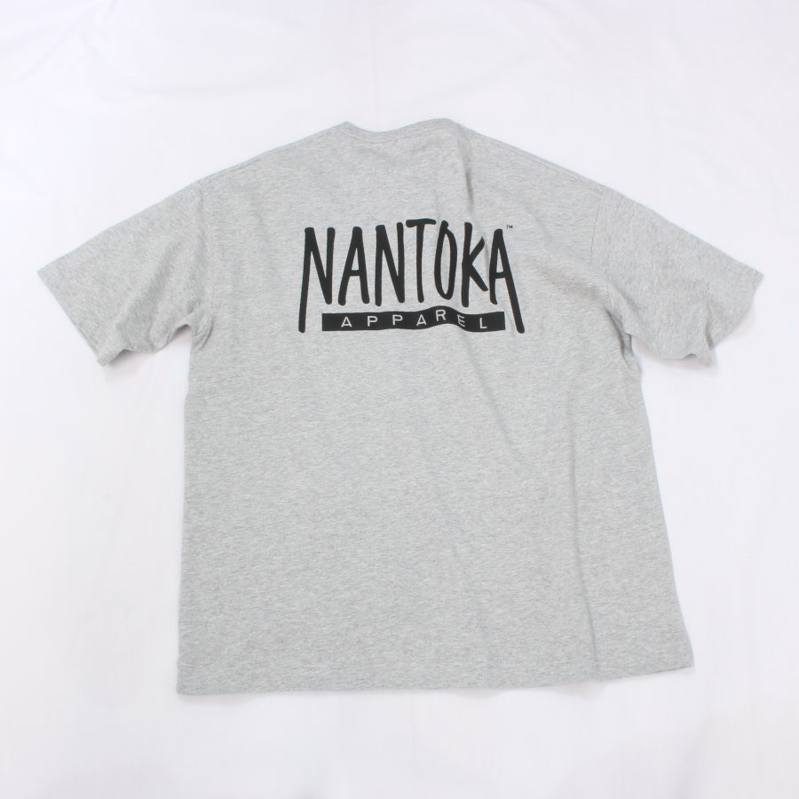 サービスロゴTシャツ ミックスグレー